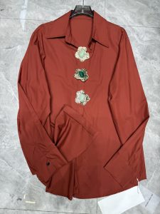 Floral Detail Women's Shirt – Style 02, view 8