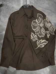 Leaf Detail Women's Shirt – Style 05, view 1