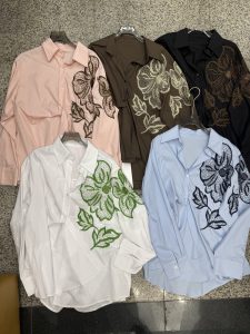 Leaf Detail Women's Shirt – Style 05, view 2