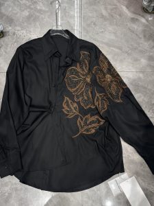 Leaf Detail Women's Shirt – Style 05, view 6