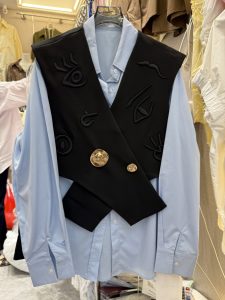 Layered Vest Shirt – Style 08, view 2