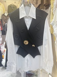 Layered Vest Shirt – Style 08, view 3