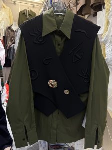 Layered Vest Shirt – Style 08, view 5