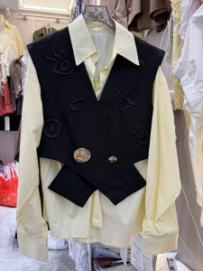 Layered Vest Shirt – Style 08, view 6