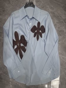 Statement Flower Women's Shirt – Style 11, view 5