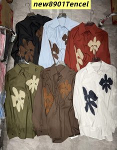Statement Flower Women's Shirt – Style 11, view 7