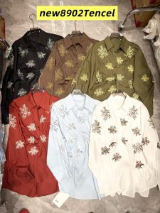 Small Floral Women's Shirt – Style 12, view 7