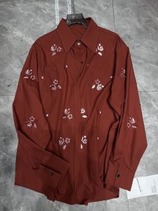 Leaf Motif Women's Shirt – Style 14, view 2